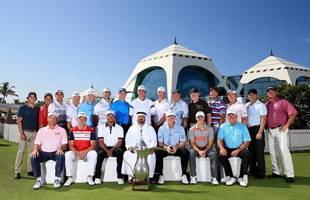 Participantes en el Torneo Dubai Desert Classic